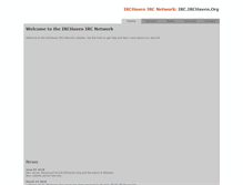 Tablet Screenshot of irchaven.org